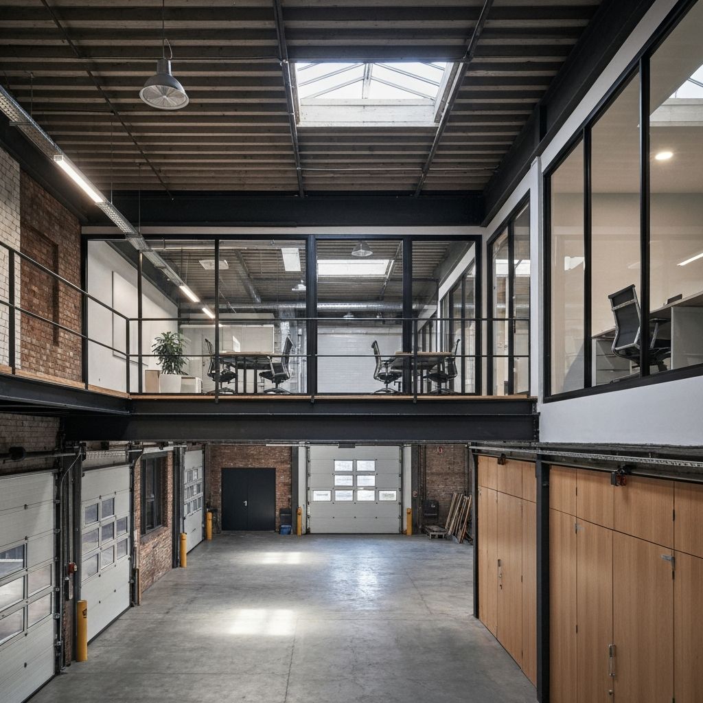 Entrepôts avec Mezzanine